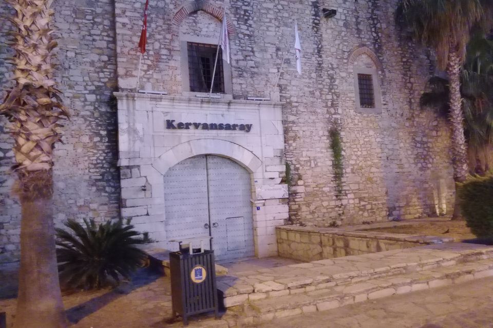 Historic caravanserai in Kusadasi