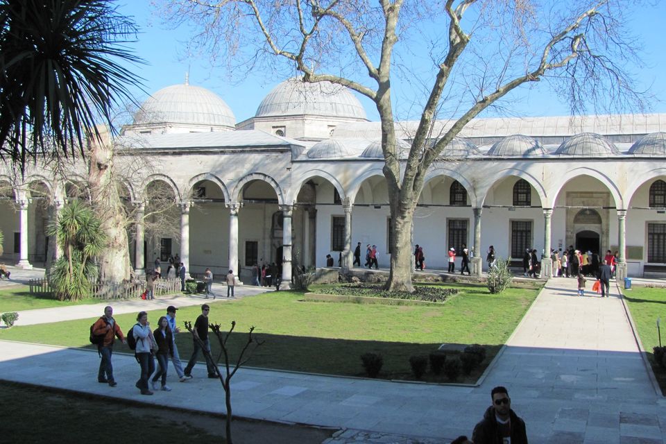 Courtyard of Topkapi Palace, Istanbul